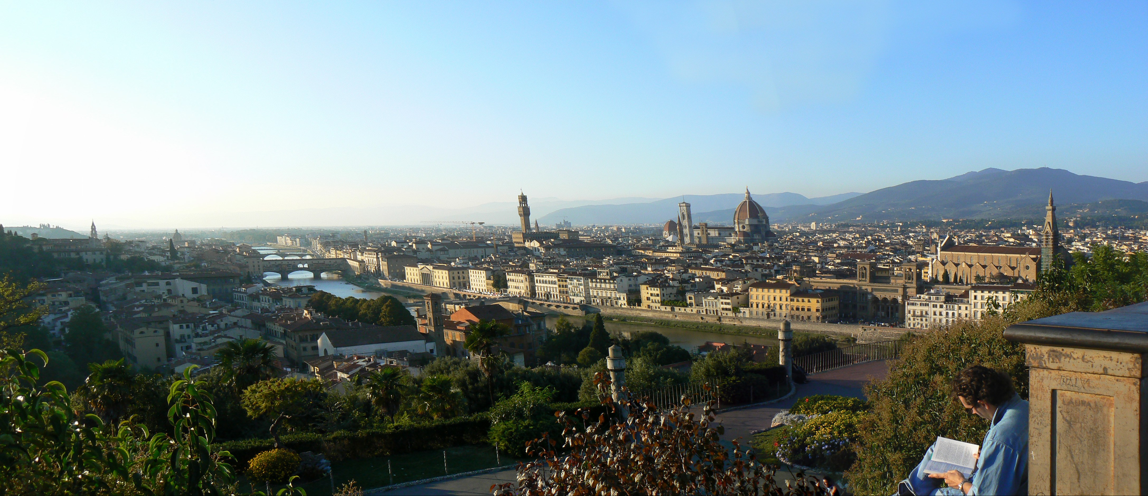 Sunset over Florence