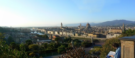 Sunset over Florence