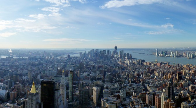 New York skyline from the Empire State Building