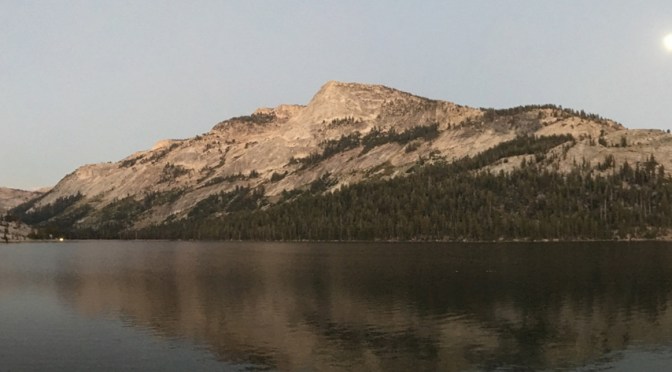 Moonrise over Yosemite National