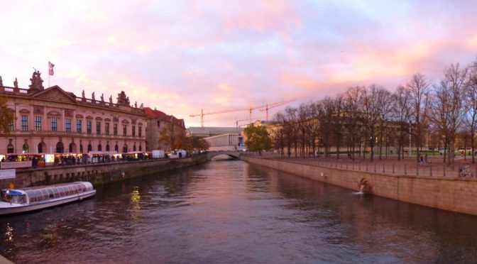 Spree River at Sunset