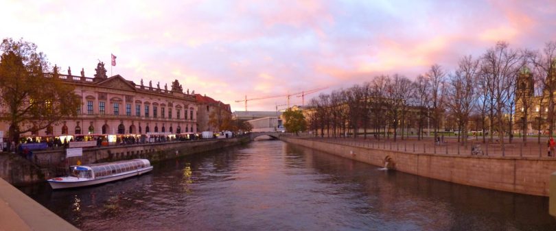 Spree River at Sunset