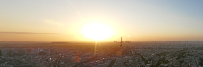 Paris Sunset Panorama